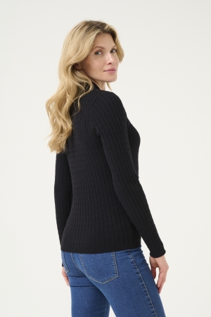 KAFLORA PULLOVER BLACK DEEP