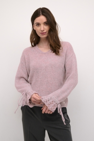 CRNISO KNIT PULLOVER DAWN PINK