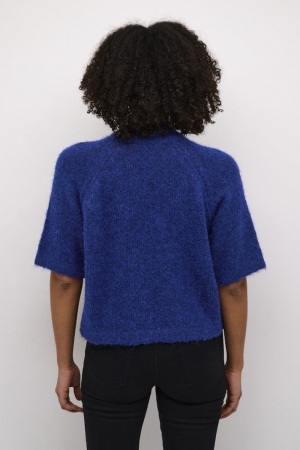 KAAMILIE KNIT PULL BEACON BLUE