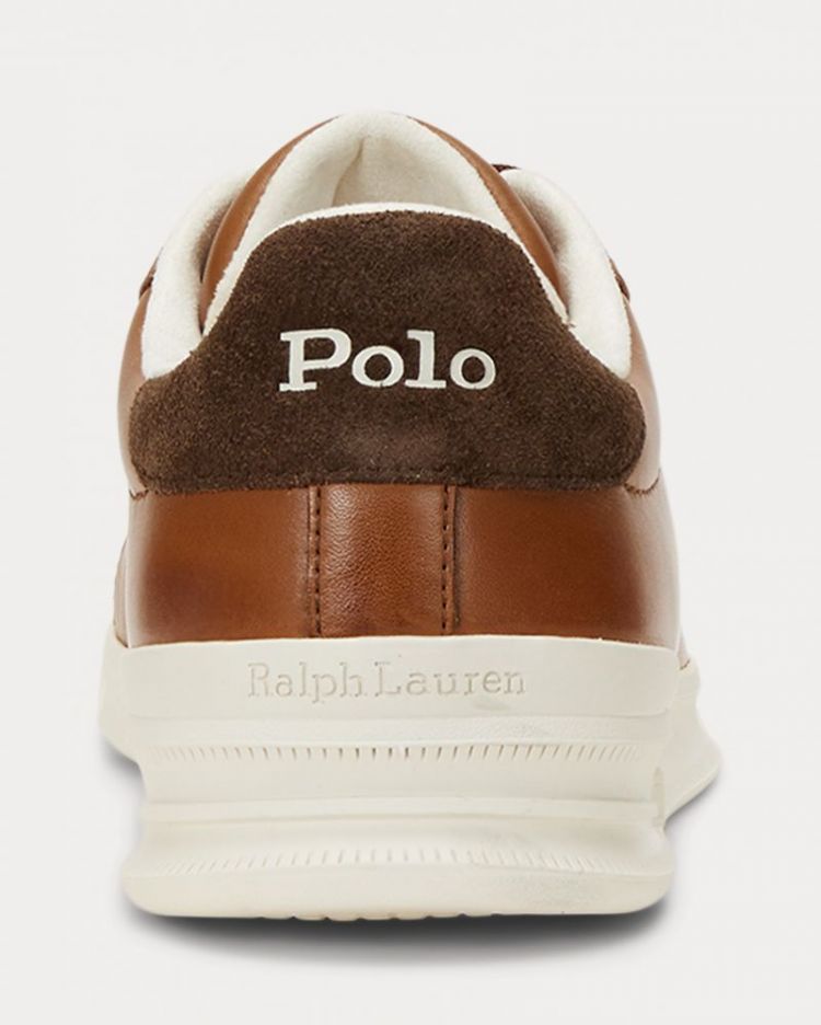 SNEAKERS LOW TOP LACE TAN ECRU