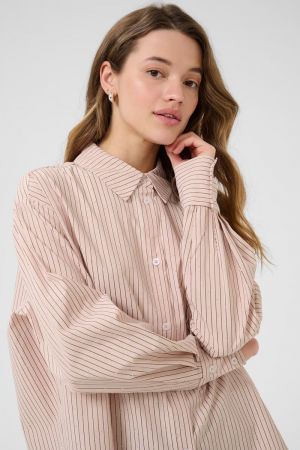 KAVICTORIA SHIRT LOTUS STRIPE