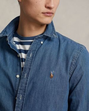 SLBDPPCSP LS POSRT DENIM