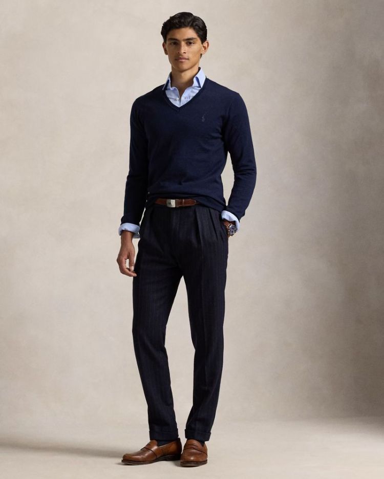 LS PULLOVER HUNTER NAVY