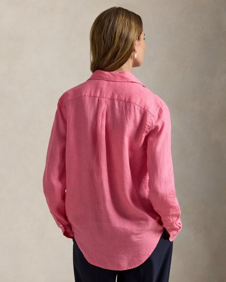 BUTTON FRONT SHIRT PINK