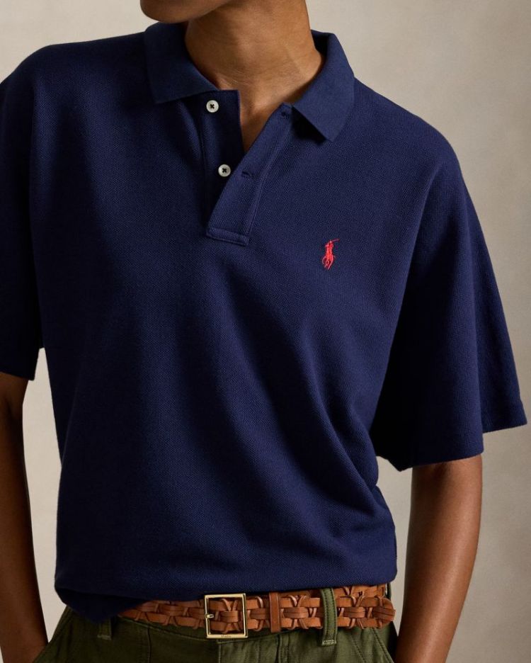 KNIT POLO NEWPORT NAVY