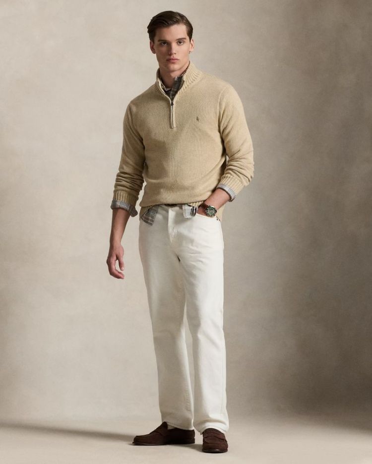 LS PULLOVER DUNE MELANGE
