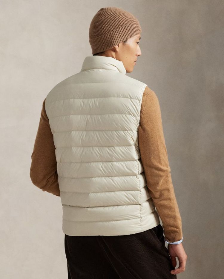 INSULATED VEST BASIC SAND