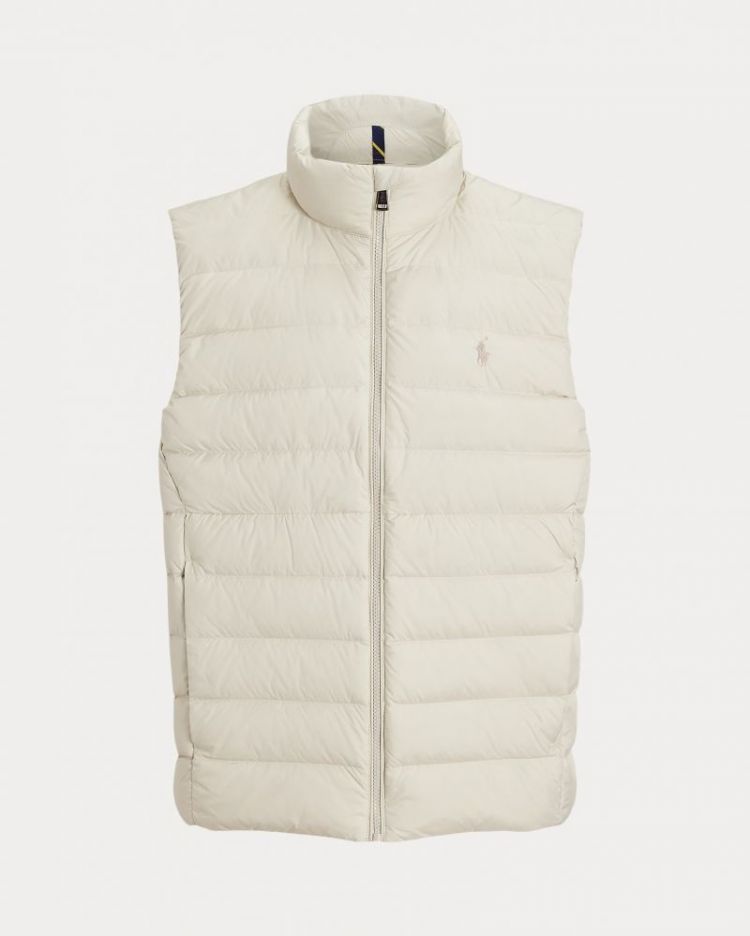INSULATED VEST BASIC SAND