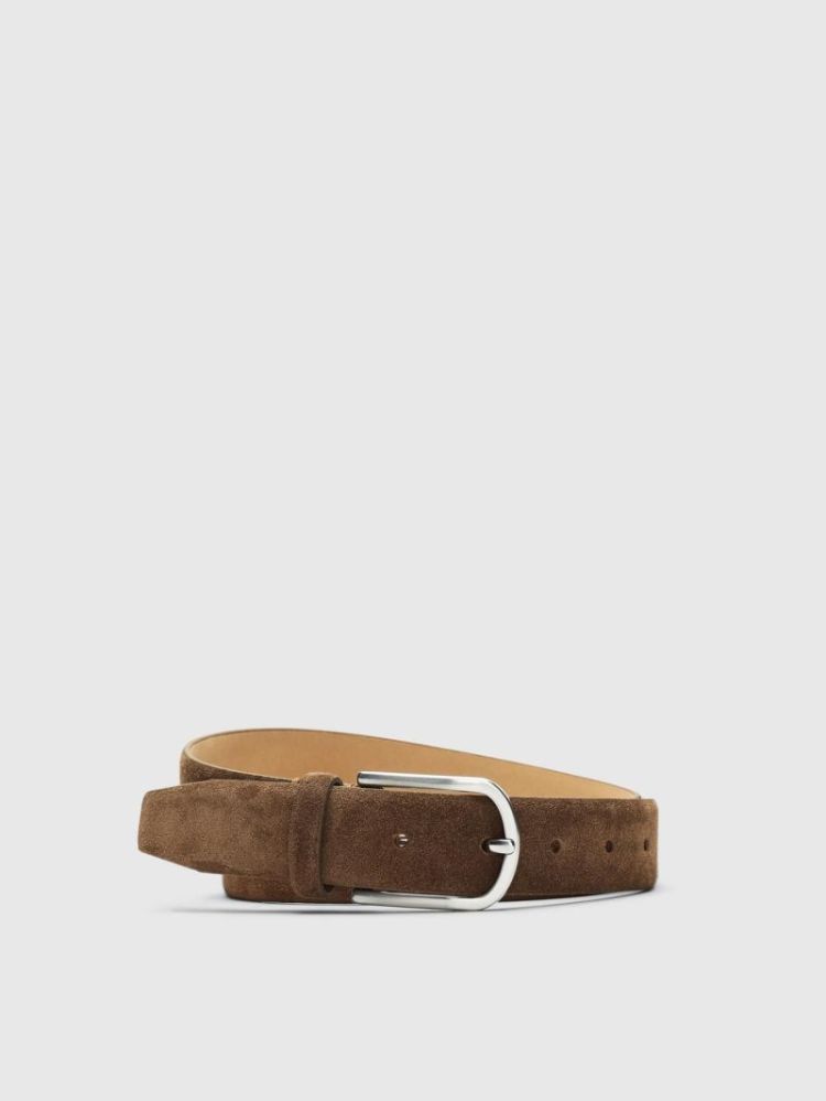 SLFIONA SUEDE BELT TAN