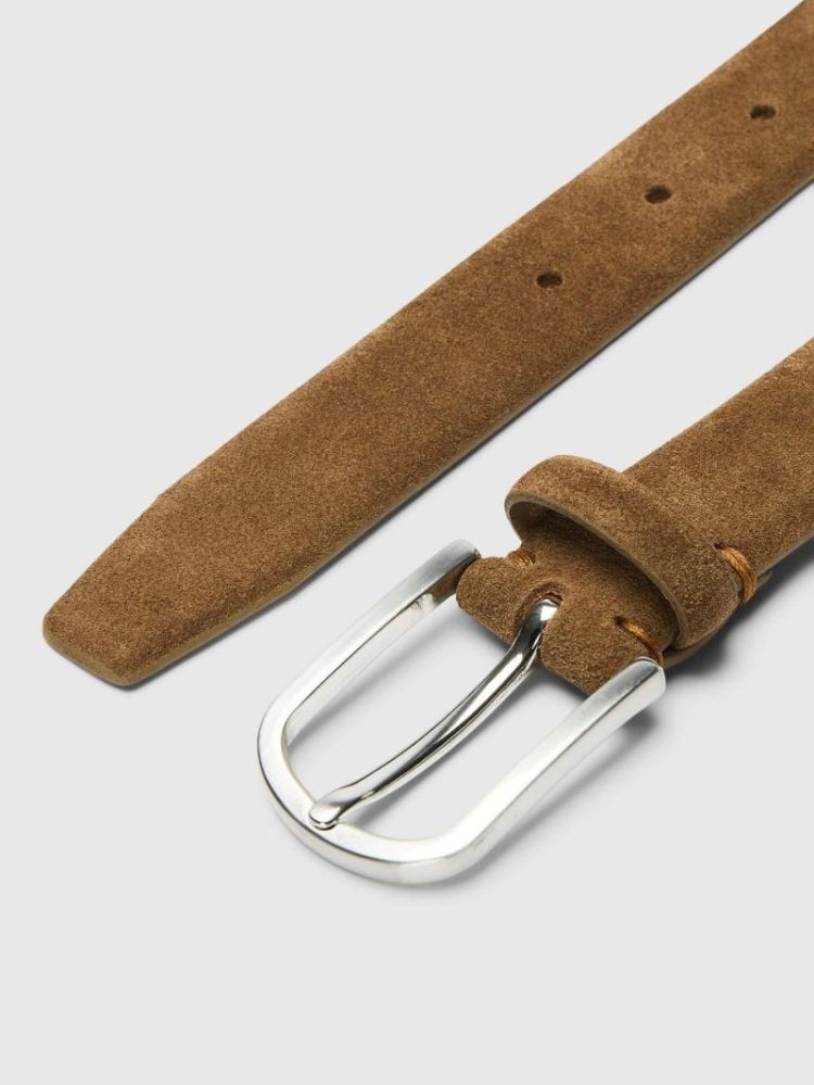 SLFIONA SUEDE BELT TAN