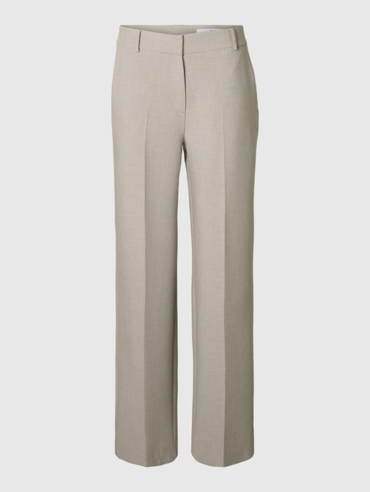 SLFRITA WIDE PANTS ISLAND FOSSIL