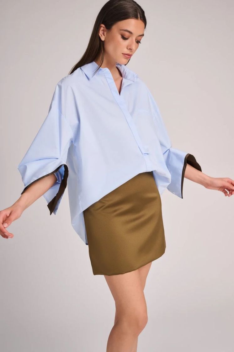 SKY BLUE+OLIVE SKY BLUE
