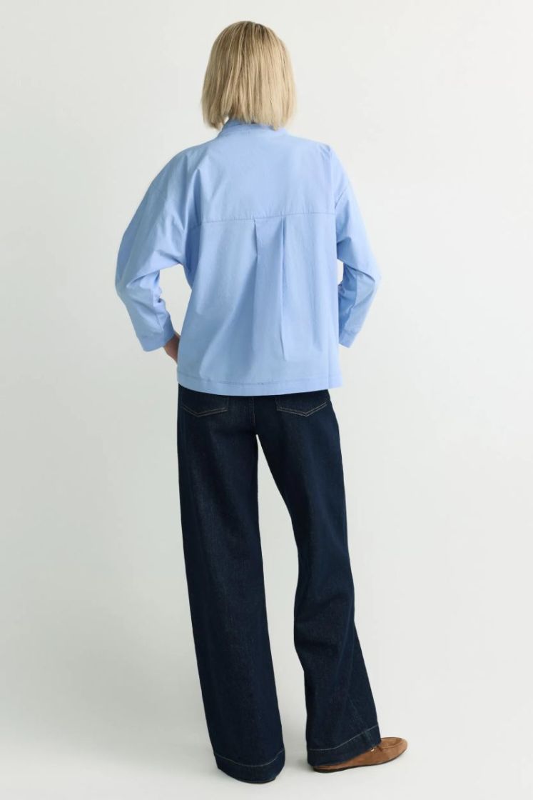 FINOLA SHIRTING BLUE