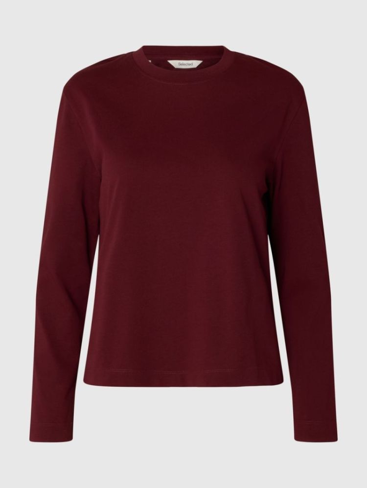 SLWESSENTIAL LS BOXY TAWNY PORT