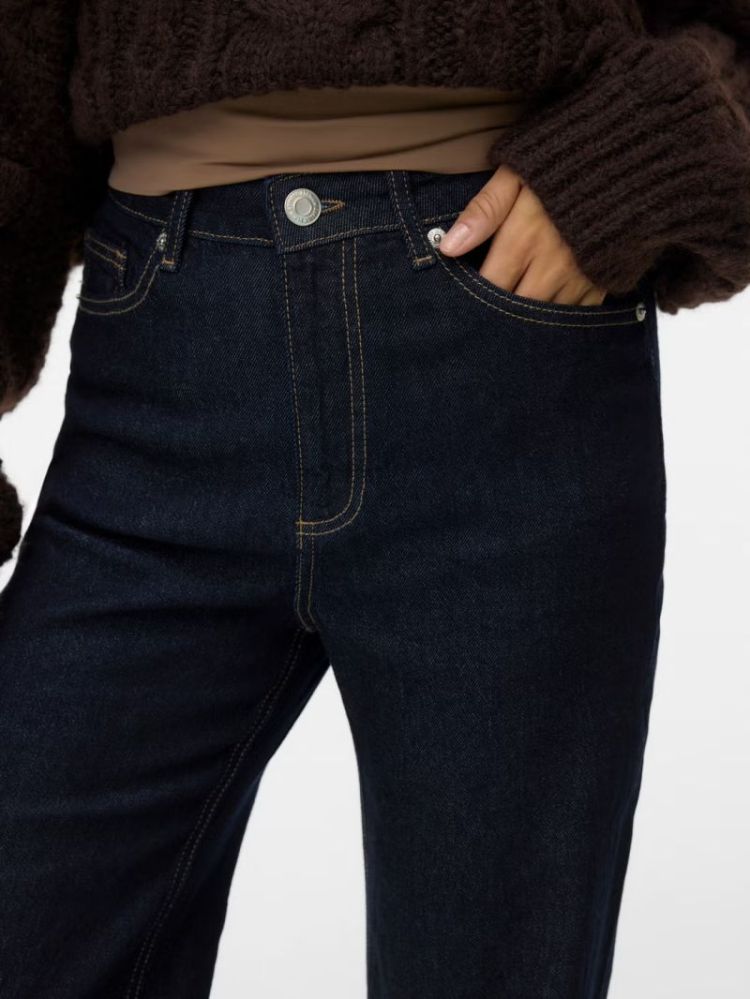 VMTESSEA HR WIDE DARK BLUE DENIM