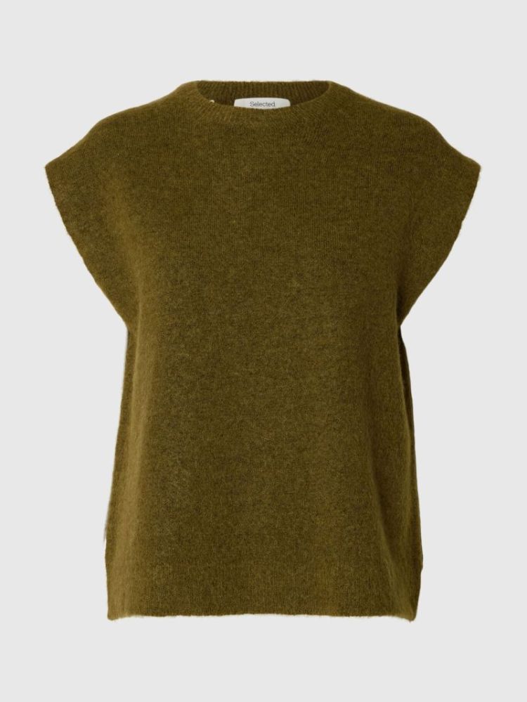 SLWLULU SL KNIT FIT GREEN