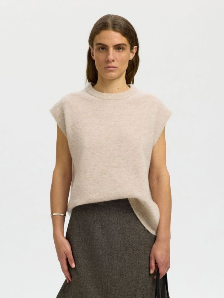 SLWLULU SL KNIT BIRCH