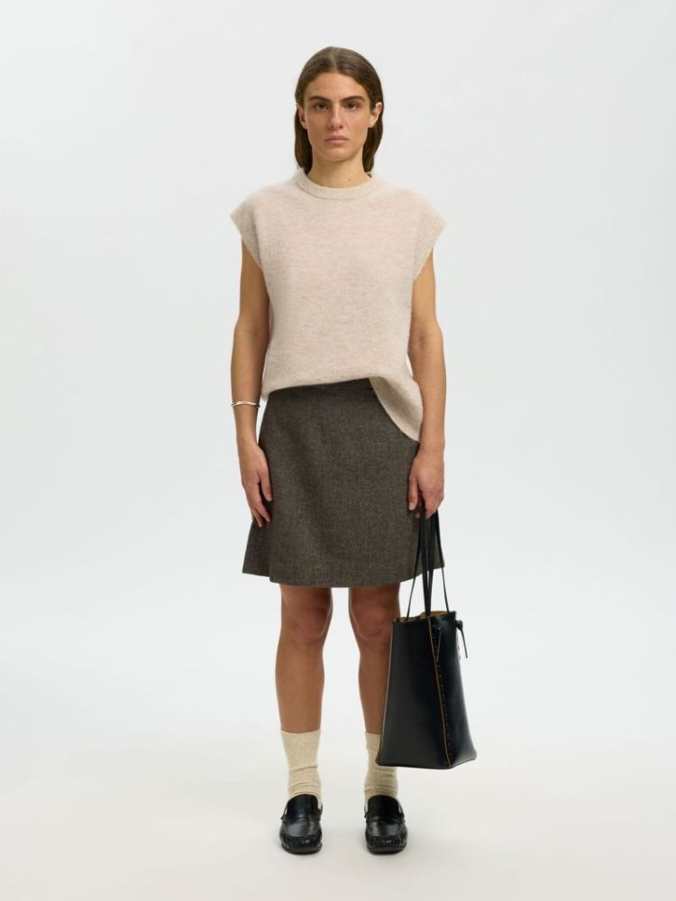 SLWLULU SL KNIT BIRCH