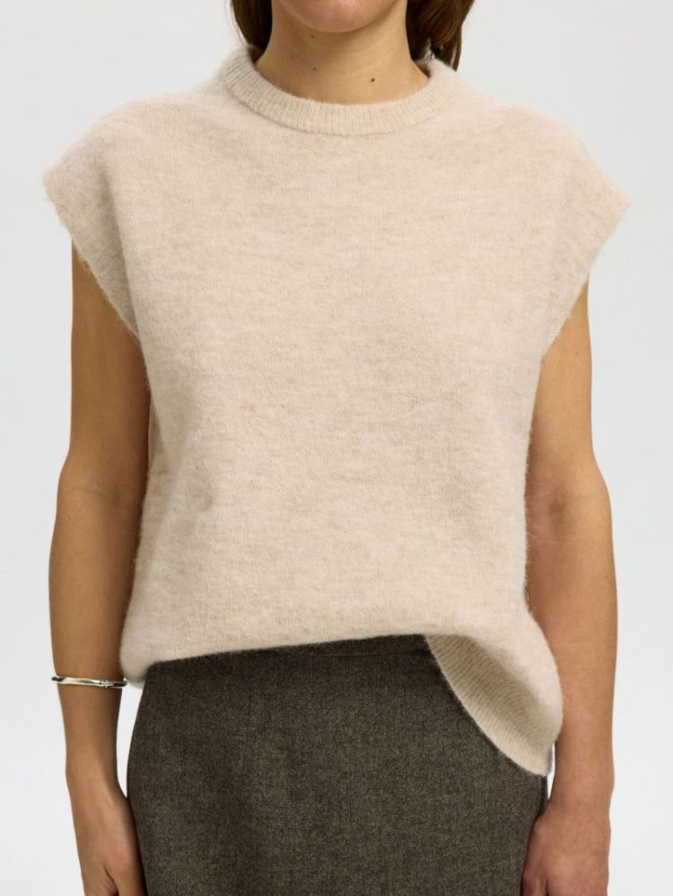 SLWLULU SL KNIT BIRCH