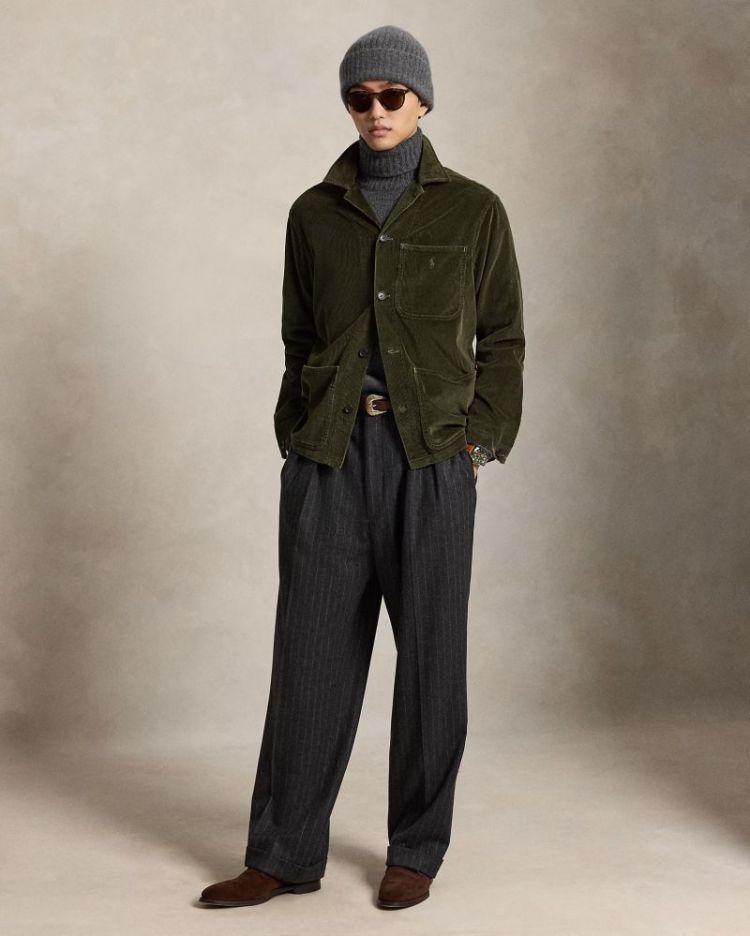 WOVEN SHIRT COMPANY OLIVE