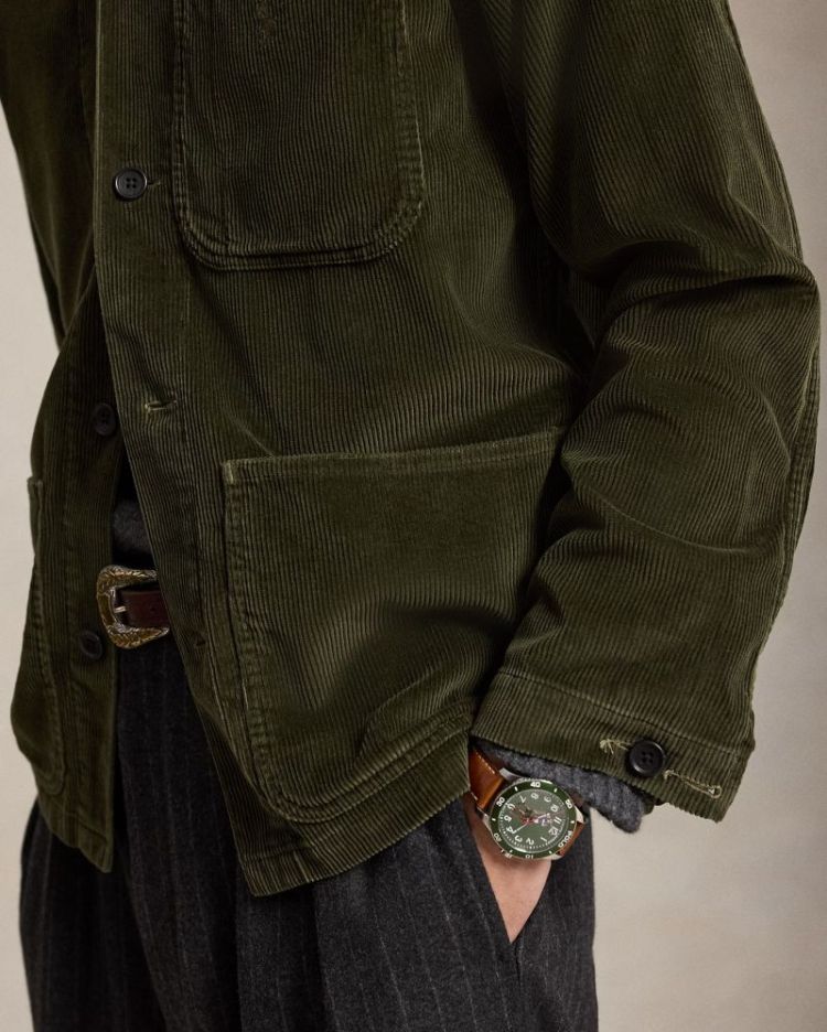 WOVEN SHIRT COMPANY OLIVE