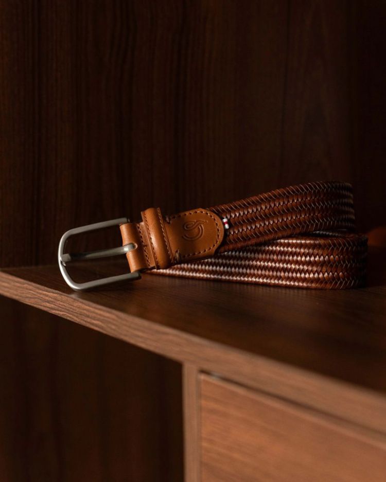LA BOUCLE MONO COGNAC BROWN