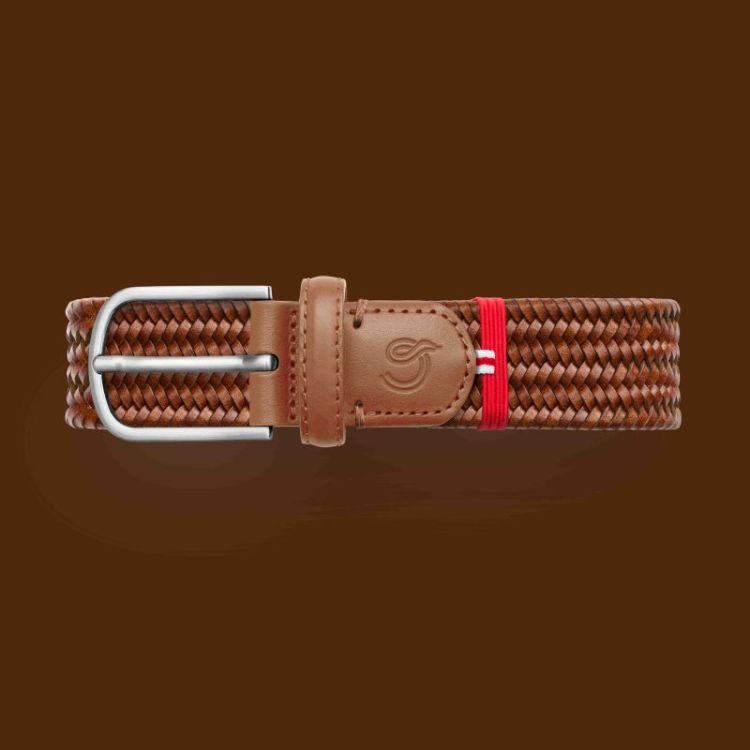 LA BOUCLE MONO COGNAC BROWN