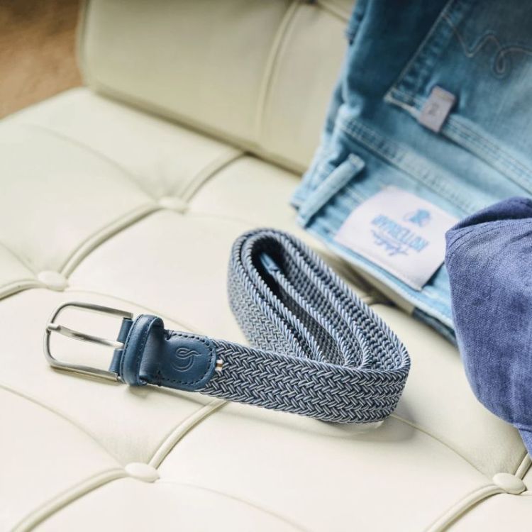 LA BOUCLE DUO FLECKED BLUE