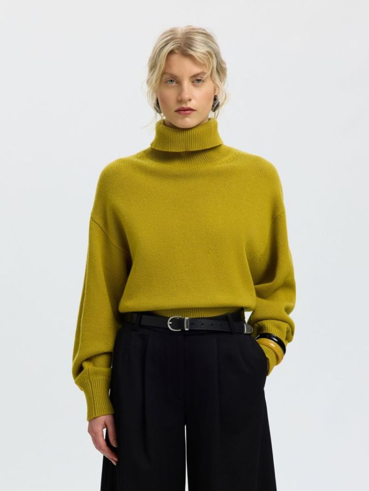 SLWELLIE LS KNIT AVOCADO OIL