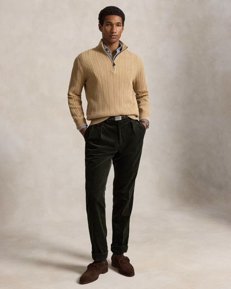 SWEATER-PULLOVER CAMEL  
