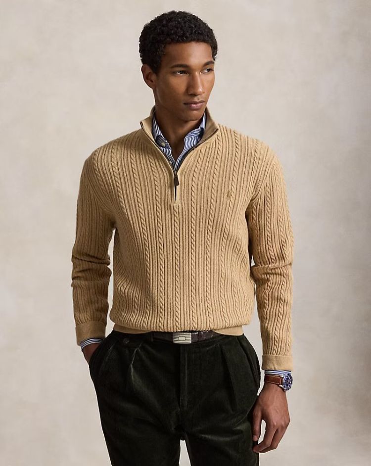 SWEATER-PULLOVER CAMEL  