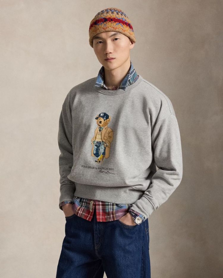 KNIT SWEATSHIRT ANDOVER HEATHER