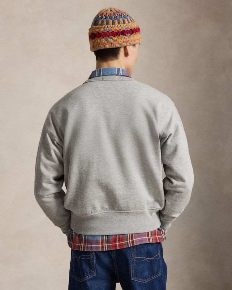 KNIT SWEATSHIRT ANDOVER HEATHER