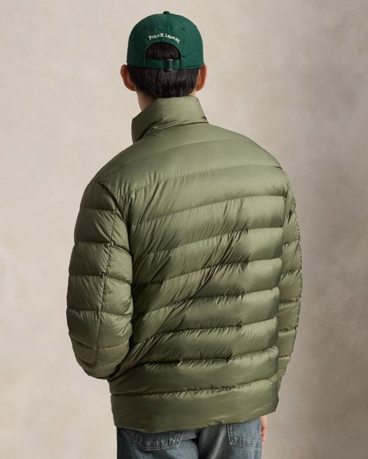 WOVEN PUFFER CRUISE OLIVE
